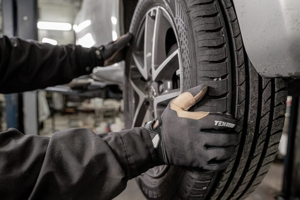Tyre patching and puncture repair service at Gs-Spot Mags & Tyres